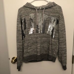 VS Pink Lolo Sequin Hoodie